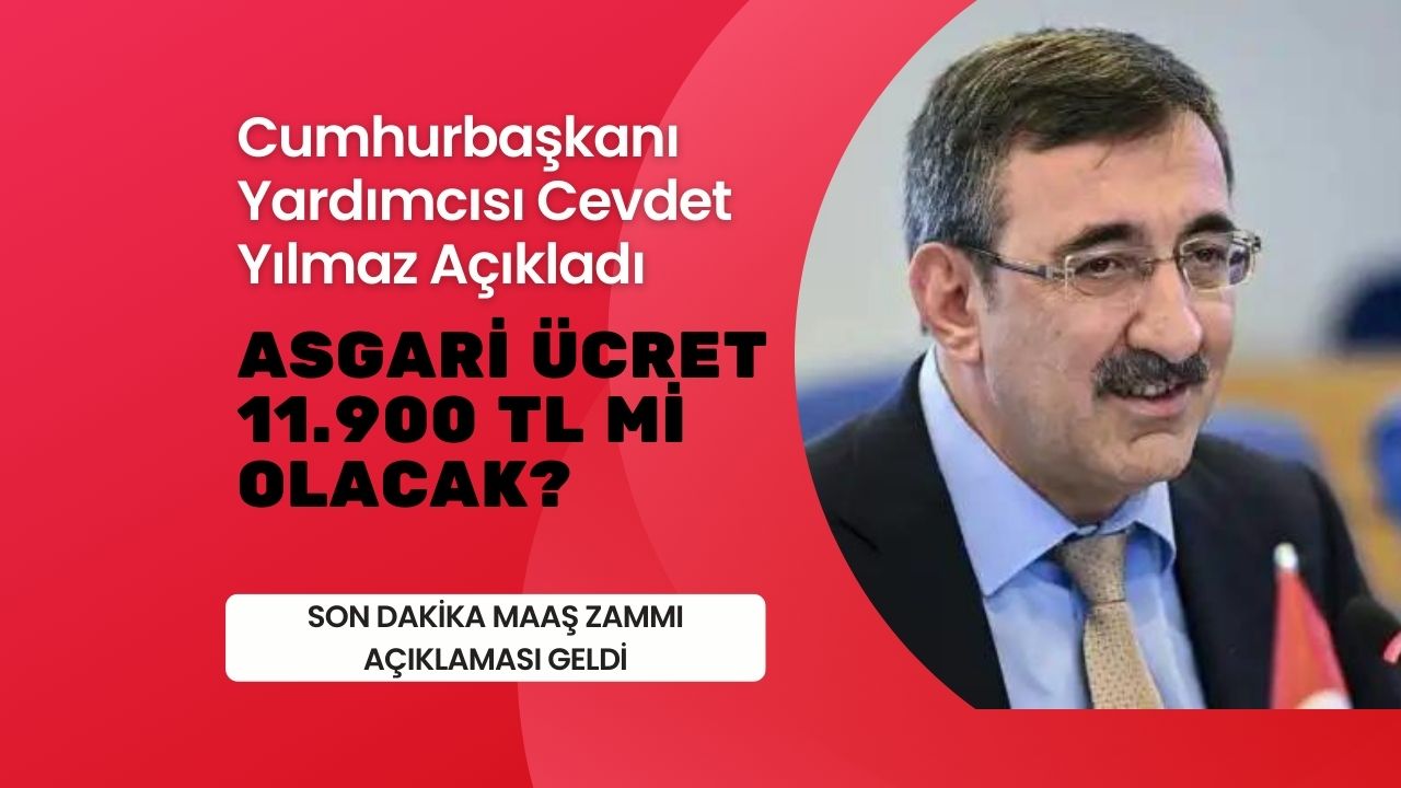 Cumhurbaşkanı Cevdet Yılmaz’dan maaş zammı açıklası! Asgari ücret 11.900 TL’mi oluyor!