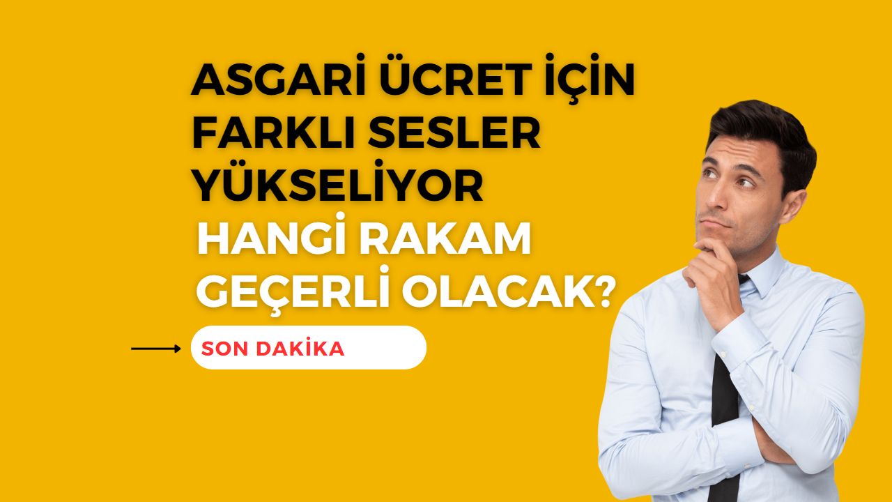 Asgari Ücret İçin Farklı Sesler Yükseliyor: Hangi Rakam Geçerli Olacak?