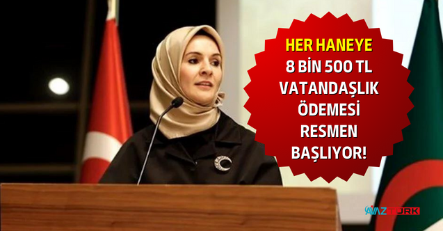 Yeni Bakan harekete geçti! Her haneye 8 Bin 500 TL vatandaşlık maaşı ödemesi başlıyor: Başvuru yapan herkes yararlanacak