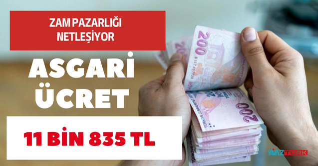 Asgari Ücrette ZAM PAZARLIĞI netleşti! Rakam belli: 11 Bin 835 TL milyonlara müjdeleniyor