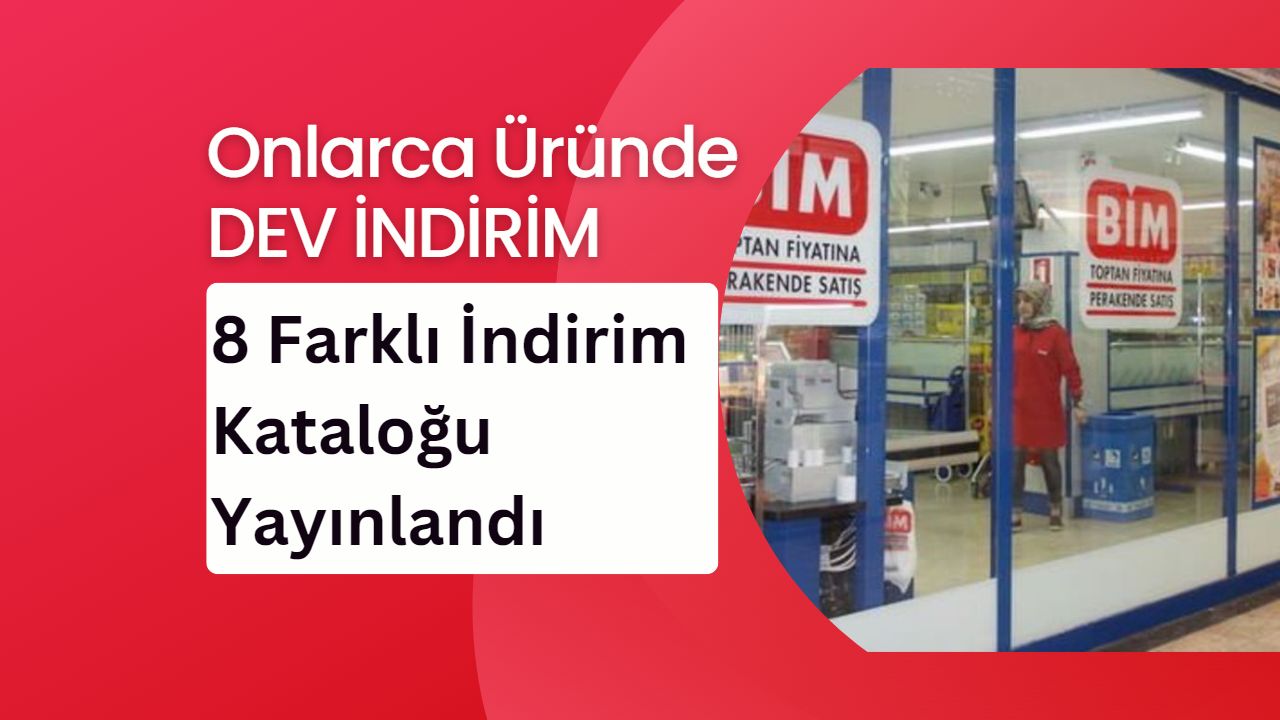 BİM Market’te Kaçırılmayacak Fırsatlar!