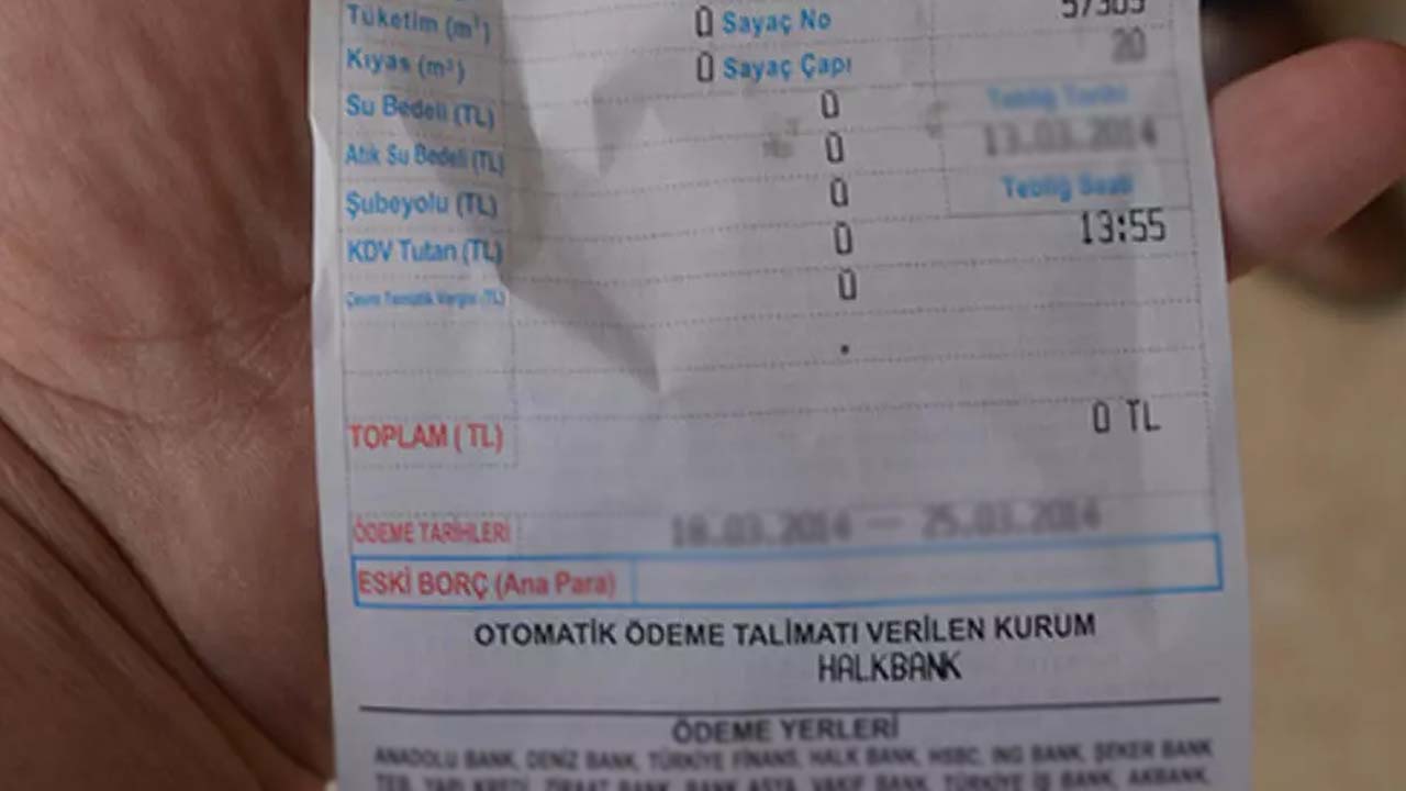 Su faturası üzerinde İSMİ yazanlar, Kurban Bayramı duyurusu yapıldı: Bu saatler arasında…