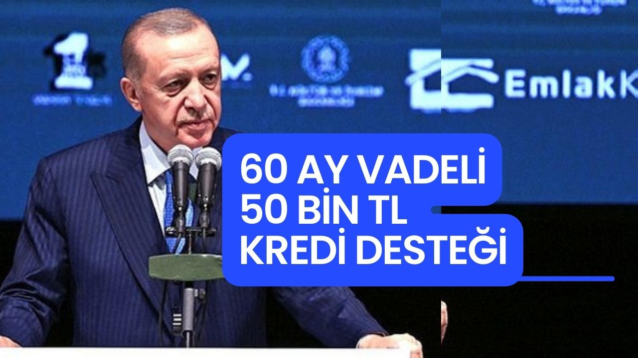 Kamu Bankalarından 60 Ay Vadeli 50 Bin TL Destek Kredisi! Başvurular Başladı!