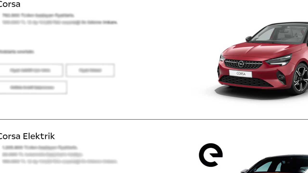 Bu ay OPEL sıfır arabaların fiyatı ortaya çıktı: En ucuz OPEL marka araç bu fiyata satışa çıktı!