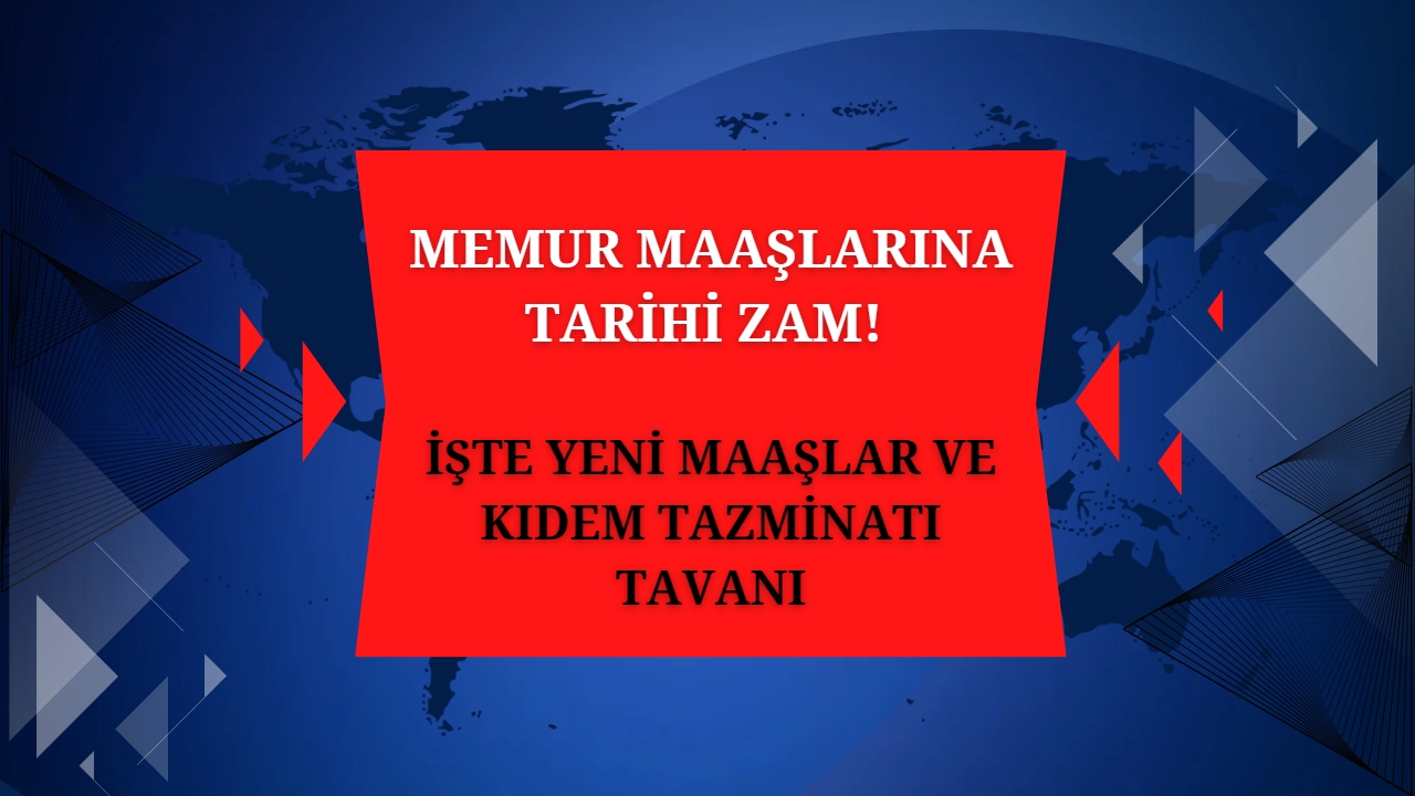 Sosyal ödemelere de enflasyon artışı! Yeni Maaşlar ve Kıdem Tazminatı Tavanı