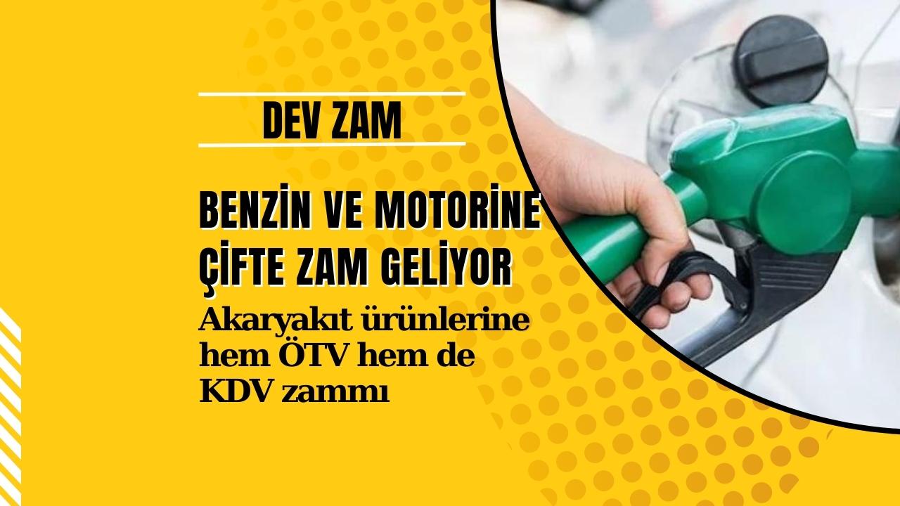 Akaryakıtta Çifte Vergi Şoku: Hem ÖTV hem de KDV zammı!