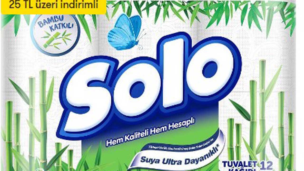 ŞOK Market duyurdu: 25 TL harcayan, Solo marka tuvalet kağıdını bu fiyata alacak!
