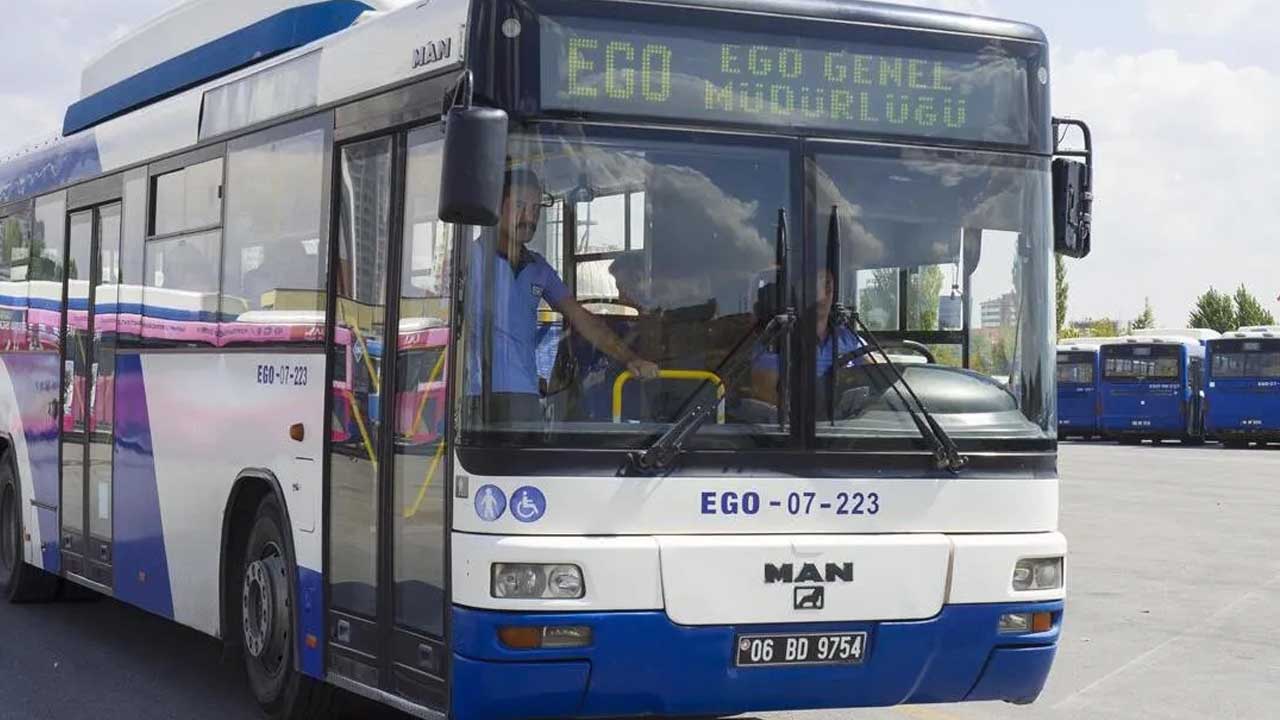 EGO’dan Ankara’ya duyuru: Otobüs, Metro, ANKARAY ve Teleferik! Pazar günü  saat 06.00’ya kadar…