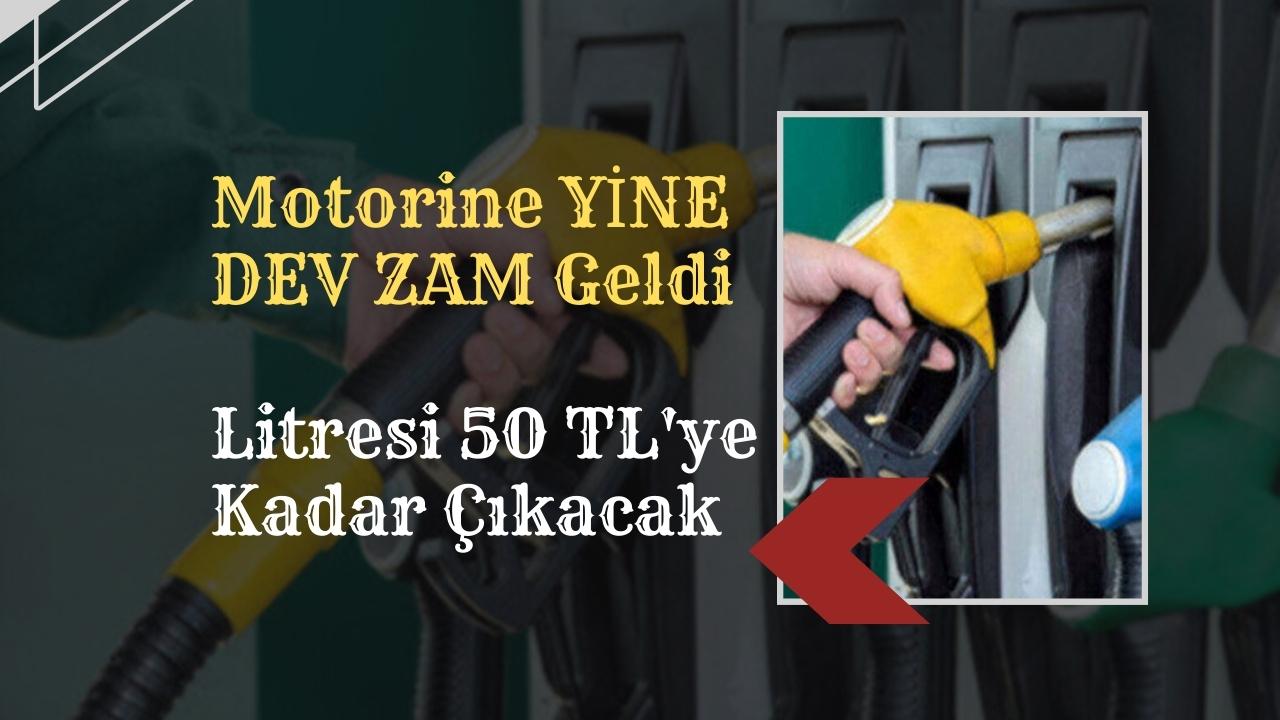 Akaryakıt fiyatlarına yine zam geldi! Motorinin ve benzinin litresi 50 TL'ye kadar çıkabileceği iddiası