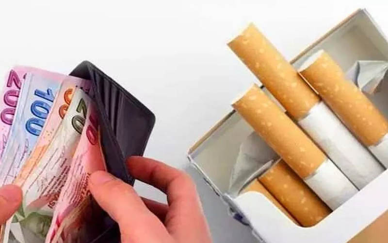 Sigaraya 10 TL'lik ZAM yapıldı! 1 paket fiyatı 43 TL’den 53 TL’ye yükseldi
