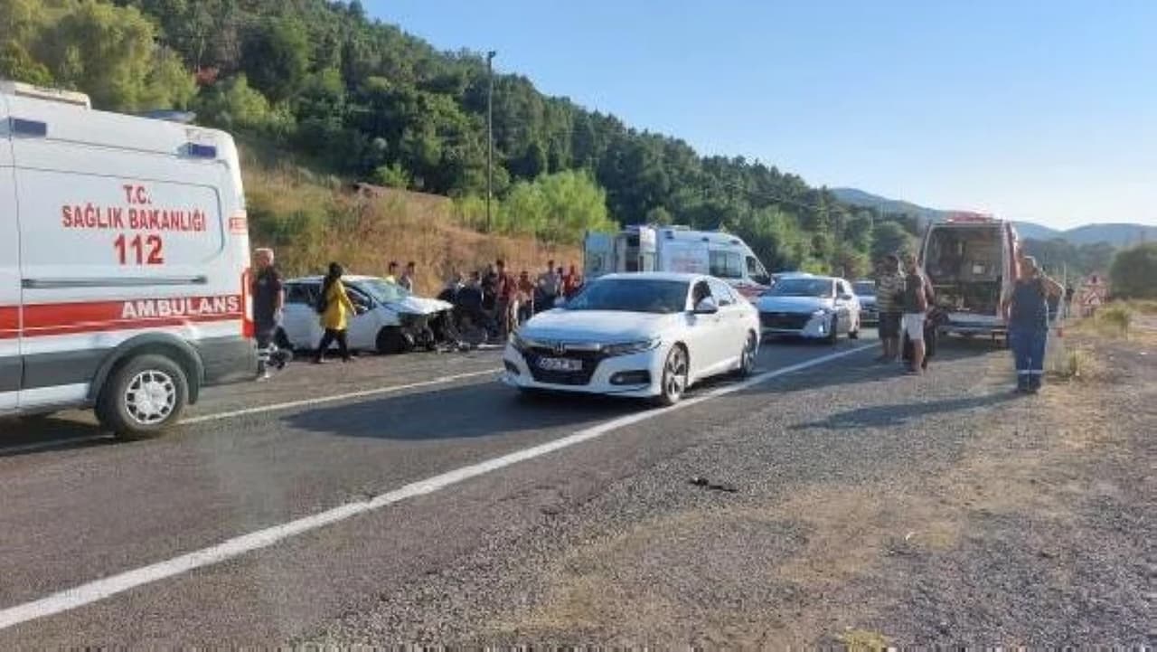 Yalova’da korkunç kaza: 2 ölü, 4 yaralı