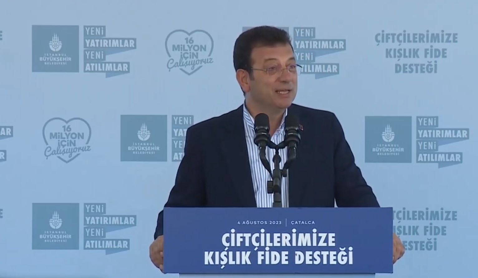 Ekrem İmamoğlu müjdeyi verdi: Desteğe devam edeceğiz!