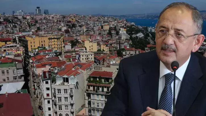 Bakan Özhaseki'den İstanbul'da 7 büyüklüğü üzerindeki deprem açıklaması! '39 ilçenin tamamı için' dedi...