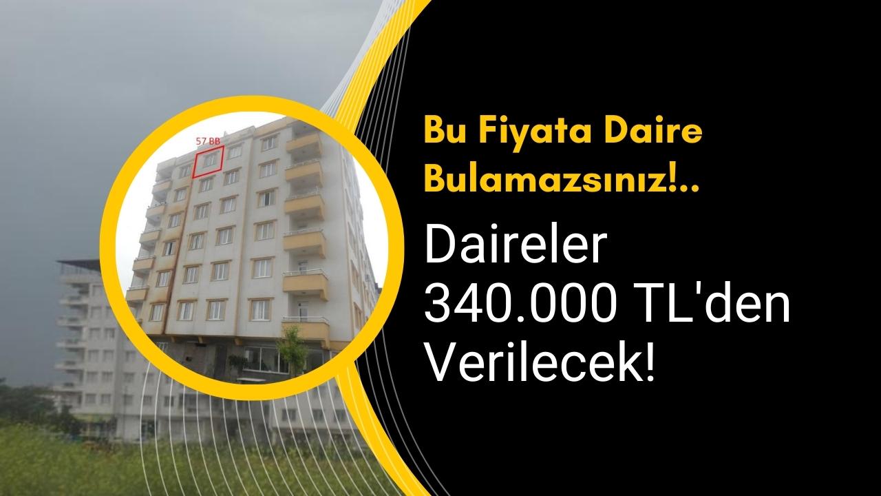 Ziraat Bankası’ndan 340 bin TL'ye Satılık Daire