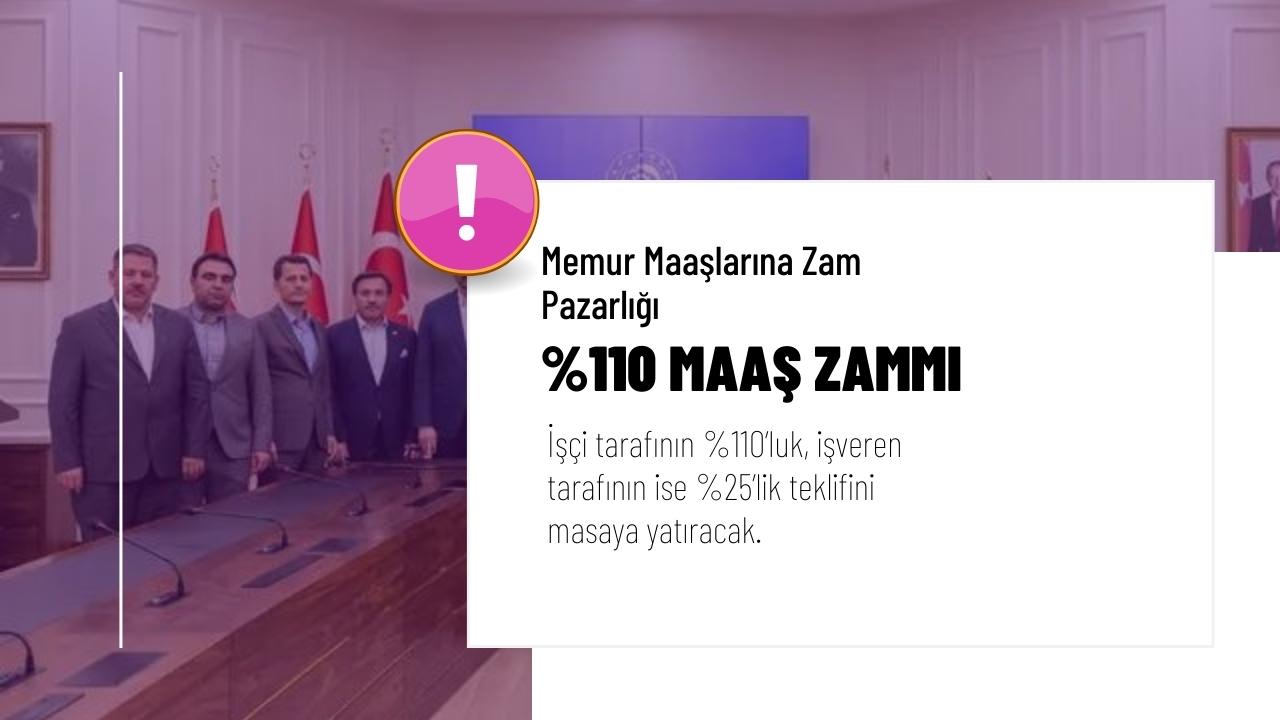 Memur Maaşlarına Zam Pazarlığı Hakem Heyetine Kaldı