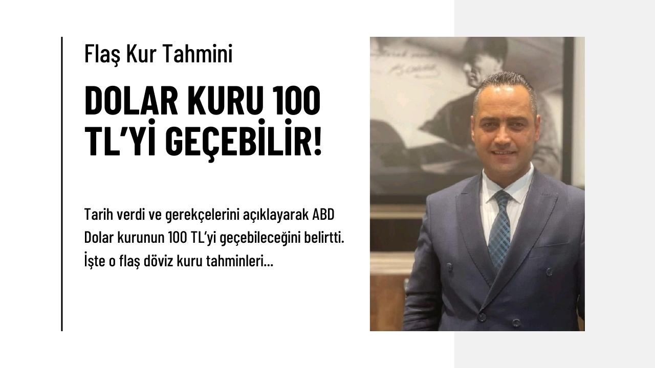 Dolar 100 TL Olacak mı? Uzman Ekonomist Erdal Özel’den Şok Tahmin!