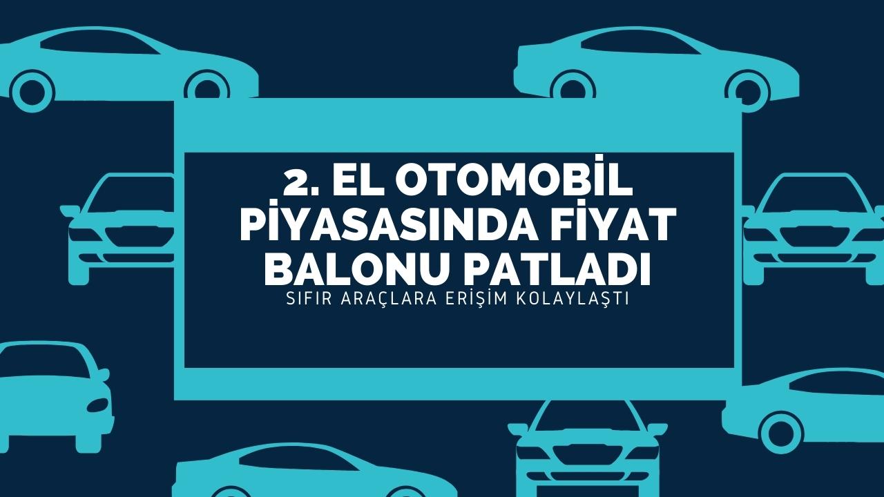 İkinci El Otomobil Piyasasında Fiyat Balonu Patladı