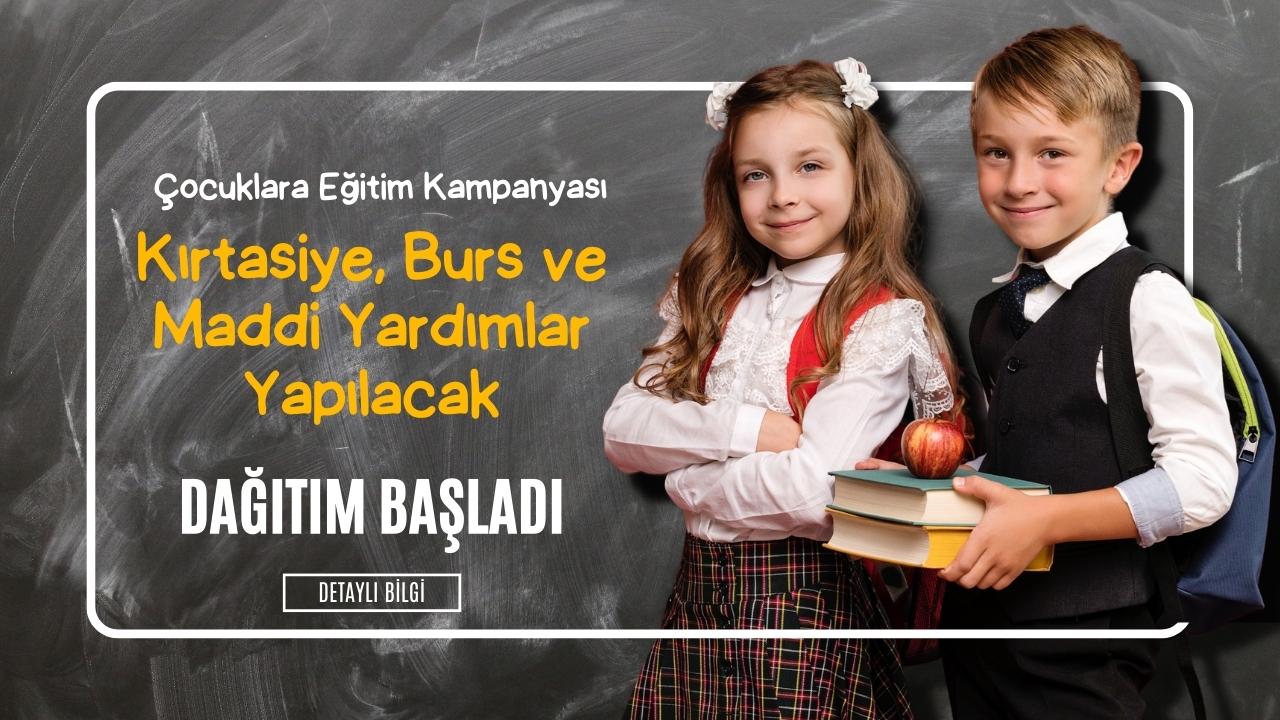 Öğrencilere Kırtasiye, Burs ve Maddi Yardımlar Yapılacak!