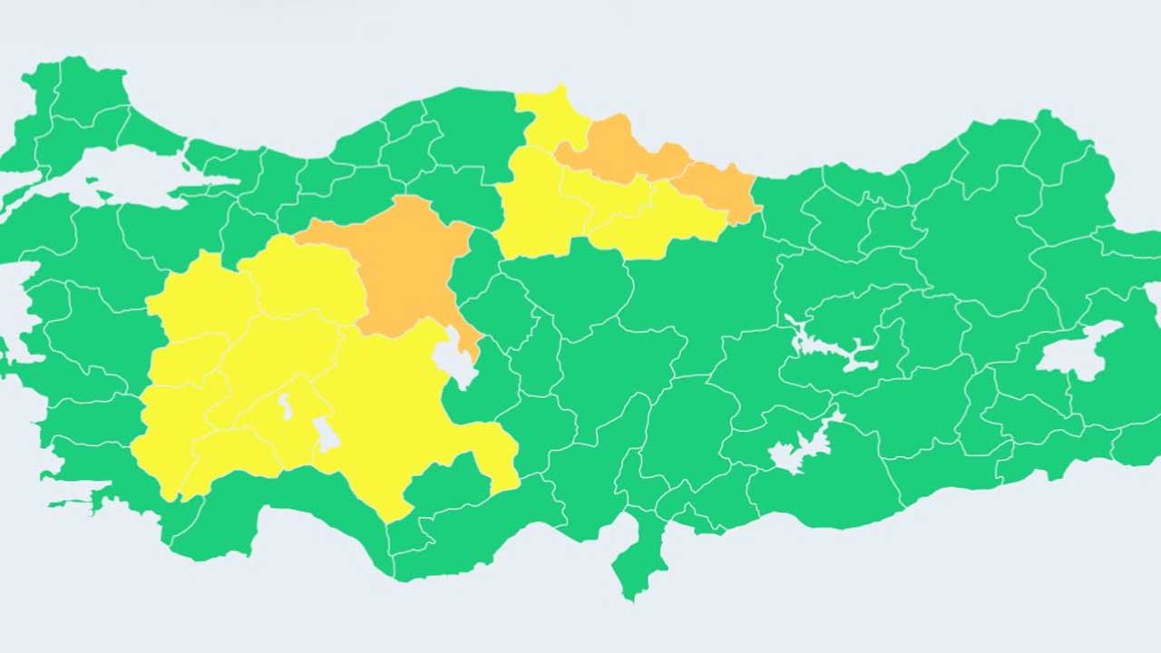 AFAD 16 ile uyarıda bulundu: Ankara, Sinop,  Denizli ve bu illerde yaşayanlar dikkat!