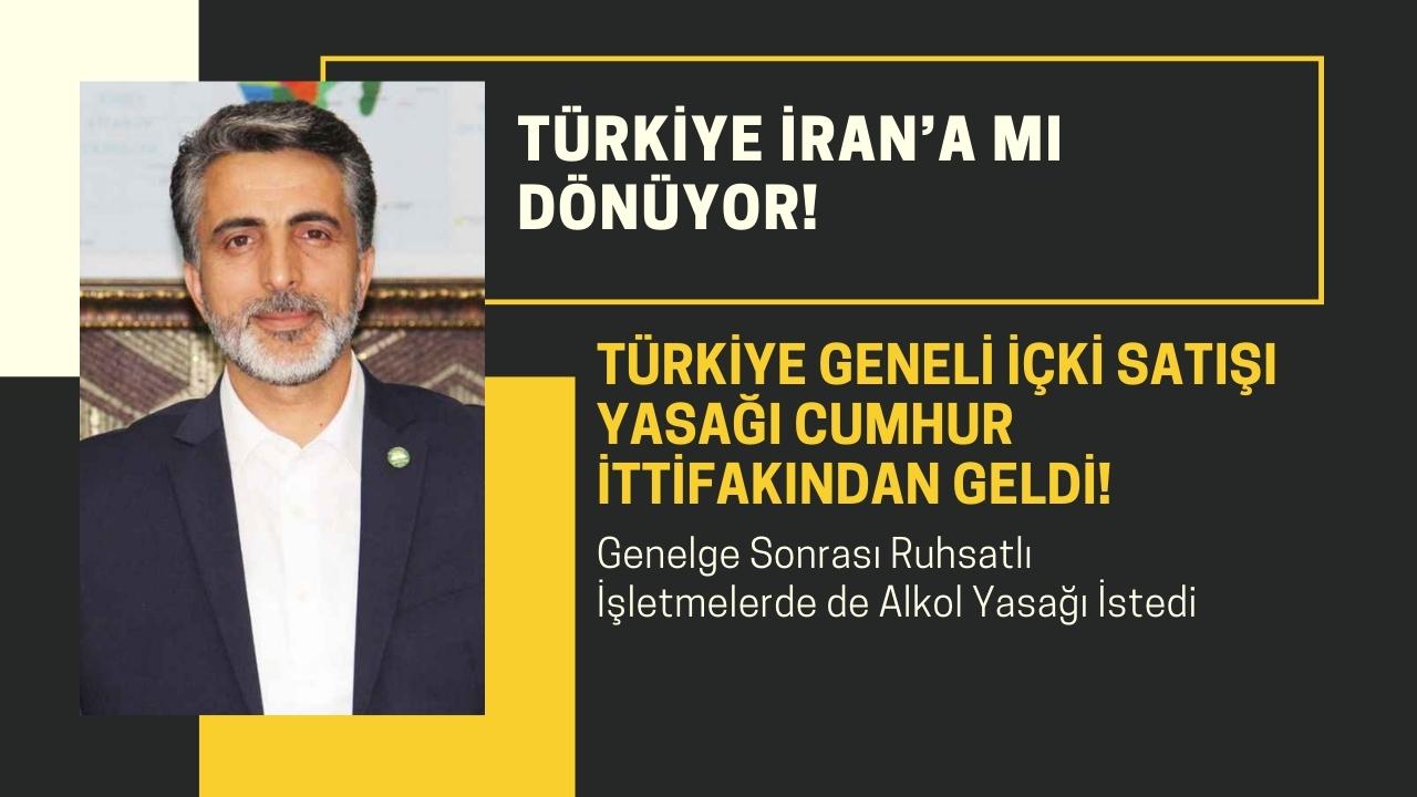 Türkiye İran’a mı dönüyor! Türkiye geneli içki satışı yasağı Cumhur ittifakından geldi!