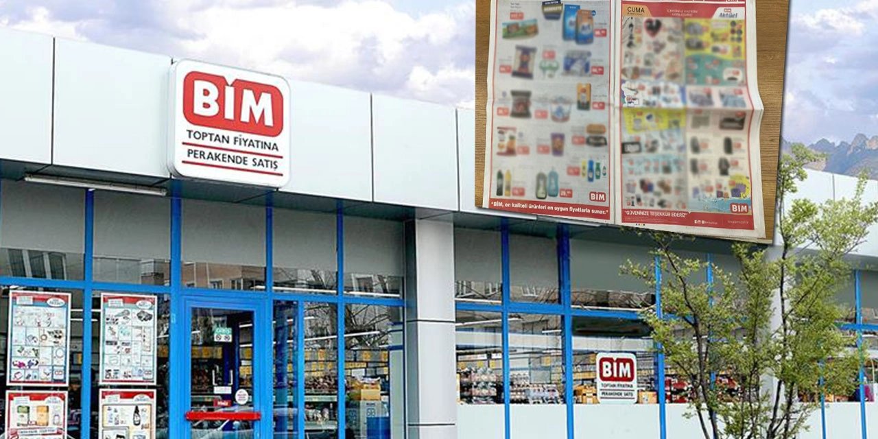 Bim zincir marketleri 15 Eylül tarihli kataloğunu yayımladı!