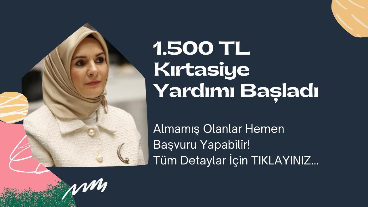 1.500 TL kırtasiye yardımı yapılıyor! Almayanlar hemen başvuru yapabilir