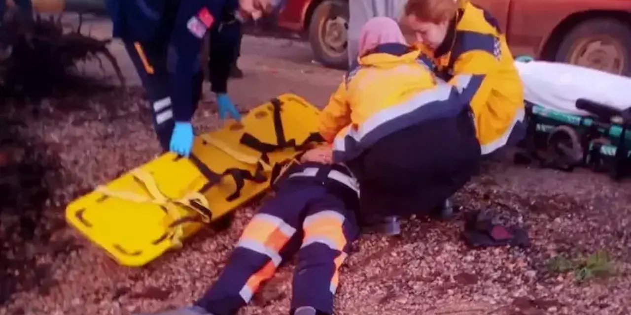 Enerji Nakil Hattına Çarpan Motosiklet Sürücüsünün Hayatta Kalma Mücadelesi