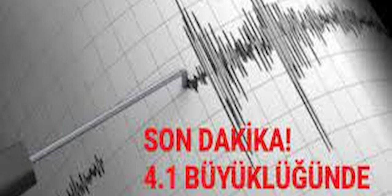 Hatay'da  Meydana Gelen 4.1 Büyüklüğünde Deprem! Anlık Rapor ve Uzman Görüşleri