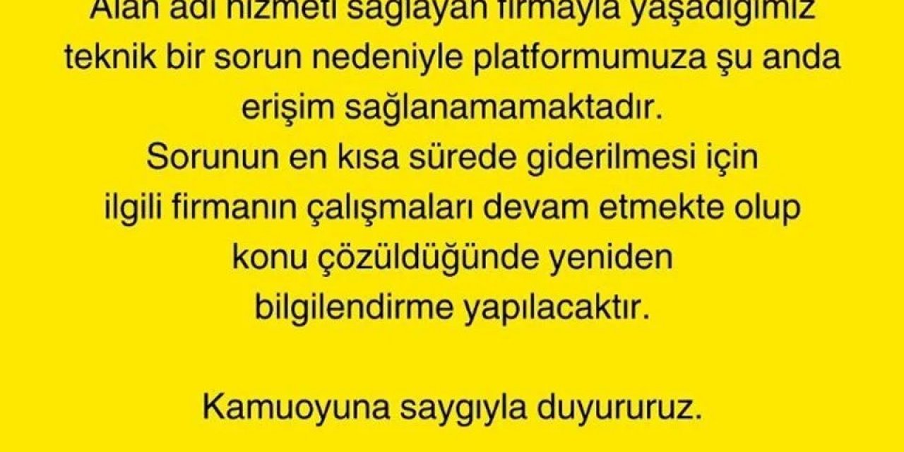 Sahibinden.com Erişim Sorunu Teknik Ağırbaşlılık ve Çözüm Beklentisi