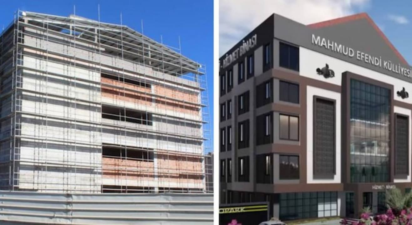 Bursa Osmangazi'de İsmailağa Cemaatine Ait Kaçak Dev Külliye İnşaatı