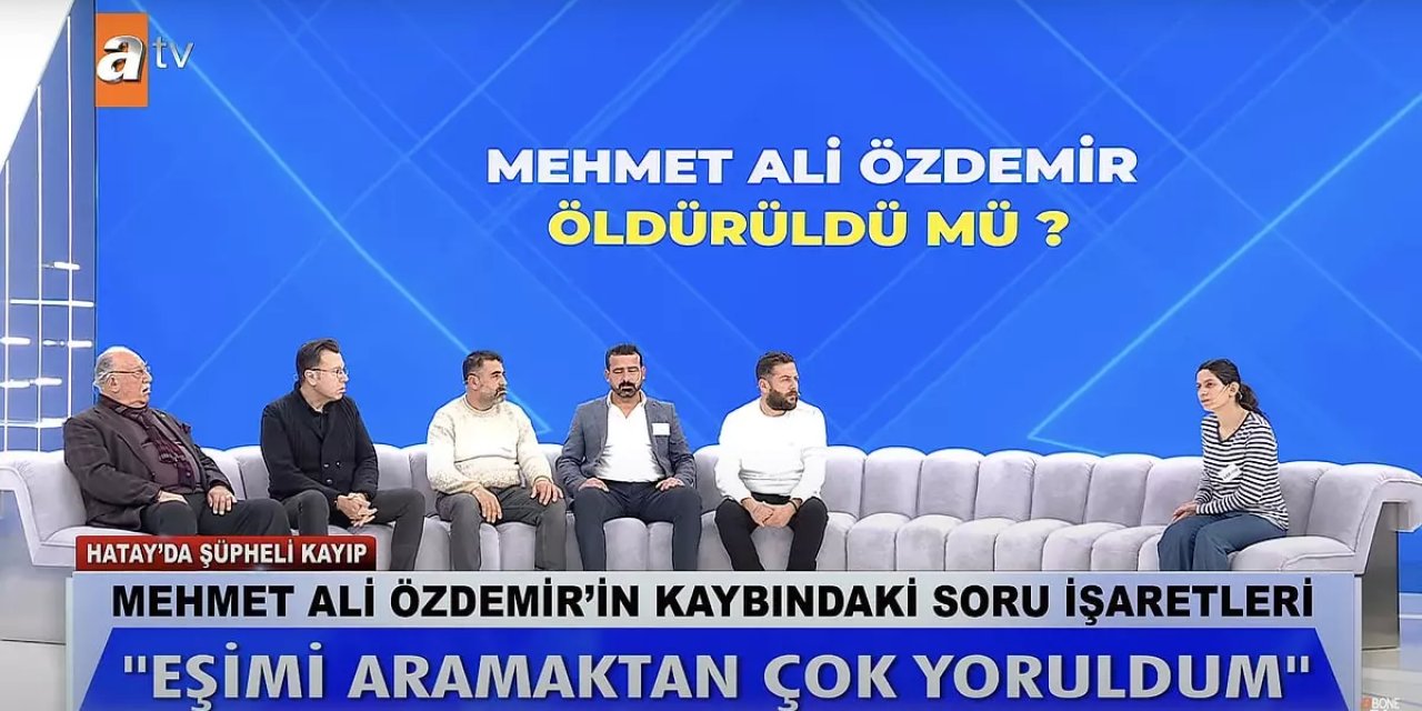 Gizemli Kayıp Mehmet Ali Özdemir Olayı Meryem'in Stüdyo Terk Ettiği Anlar