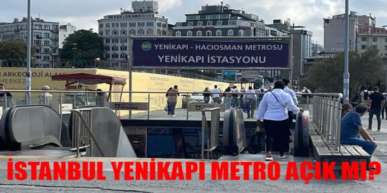 SON DAKİKA: Yenikapı Metro İstasyonunda Hüzünlü Olay: İspanyol Yolcu Kendini Raylara Atarak Hayatını Kaybetti!