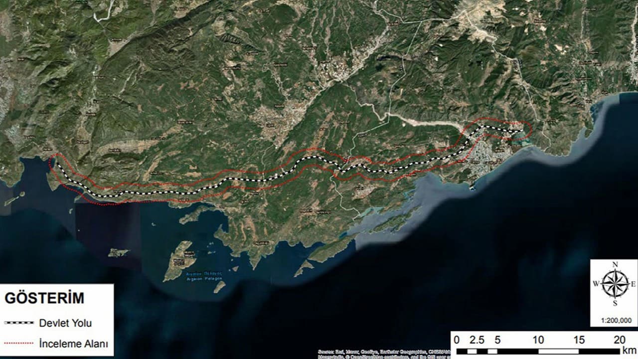 Finike-Demre-Kaş-Kalkan Duble Yol Projesi ve Ortaya Çıkan Tehditler