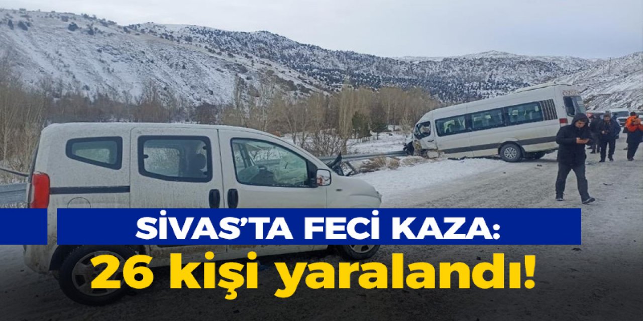 Sivas Zara'da Korkutan Kaza: 26 Yolcu Yaralı