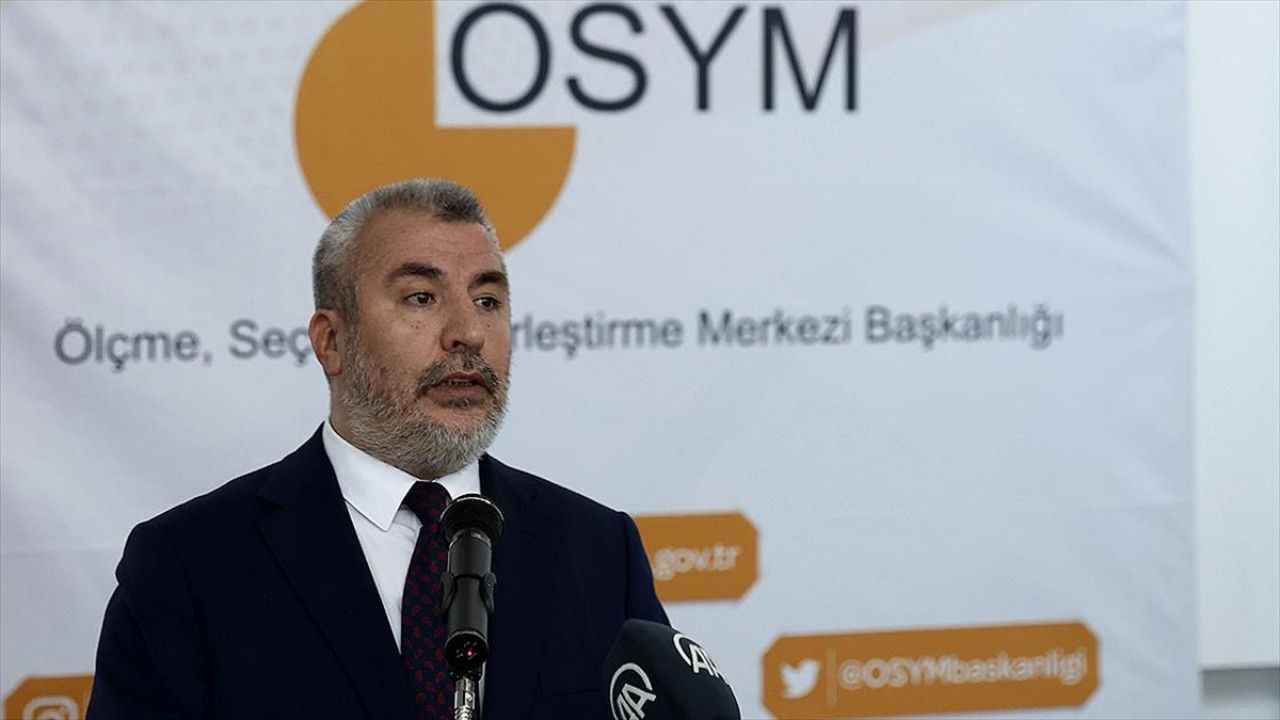 ÖSYM Başkanı Bayram Ali Ersoy'dan YKS açıklaması! Hukuki sürecin başlatıldığını açıkladı!