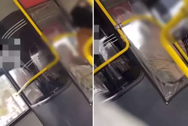Otobüsünde AKIL ALMAZ SAHNELER! Yolcu ÇILDIRDI: "Burası AŞK YUVASI MI?"