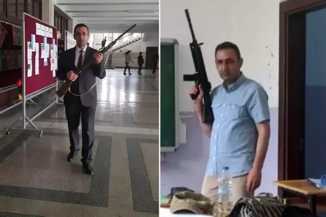 Ankara Atatürk Lisesi'nde AKIL ALMAZ VUKUAT! Müdür Yardımcısı ELİNDE SAVAŞ ALETİYLE SINIFI BASTI!