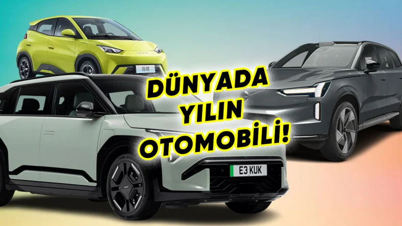 Dünyanın En İyileri Seçildi! İşte 2025 Yılının Otomobilleri: Elektrikli Rüzgar Esti!
