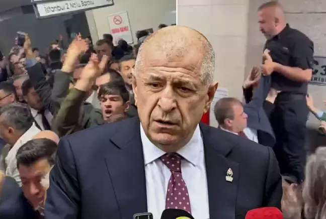 Ümit Özdağ İlk Kez Hakim Karşısında: Adliye Karıştı, Ortalık Toz Duman!