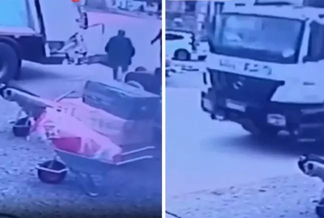 Sakarya'da Kan Donduran Kaza! Çöp Kamyonu, Yaşlı Adamı Hayattan Kopardı!