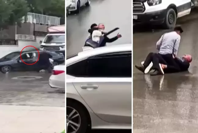 KAN DONDURAN ANLAR! KAYINPEDER DAMADINA SİLAH ÇEKTİ! DAMAT AYAKLARIYLA HAYATINI KURTARDI!