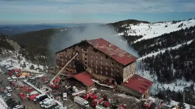 78 Canı Alan Cihazın Sırrı Çözüldü: Bolu’daki Otel Yangınının Dehşet Anları Kamerada