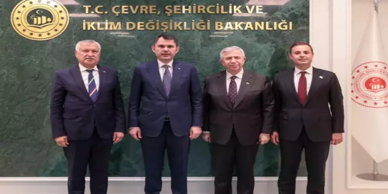 CHP'li Büyükşehir Belediye Başkanlarından Bakan Kurum'a Ziyaret