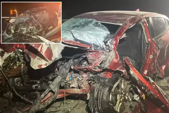 ANKARA-NİĞDE OTOYOLU'NDA DEHŞET! Katliam Gibi Kaza: 4 ÖLÜ, 1 YARALI!