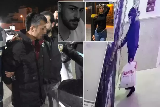 2 kardeşi katleden zanlının binaya giriş görüntüleri ortaya çıktı