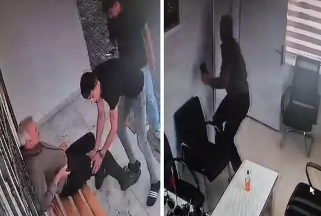 ELAZIĞ KAN GÖLÜNE DÖNDÜ! MUHTAR KURŞUN YAĞMURUNA TUTULDU! O ANLAR KAMERA KAYITLARINDA!