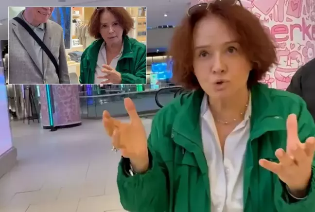 Müjde Ar Ortalığı Yıktı Geçti! AVM’de Muhabirlerle Burun Buruna Geldi, Ortalık Karıştı!