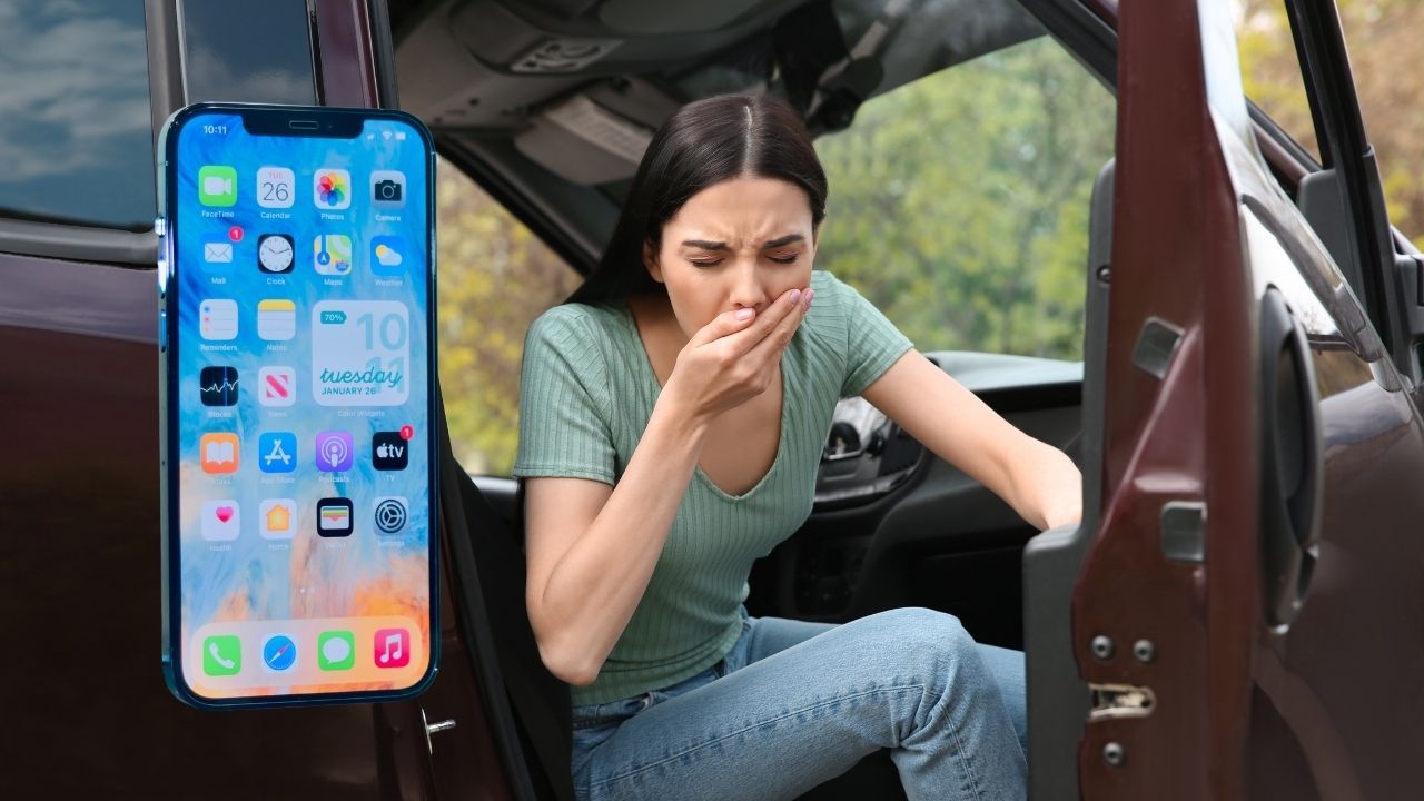 Telefonunuzda bu ayarı yapın Arabada mide bulantısına son!