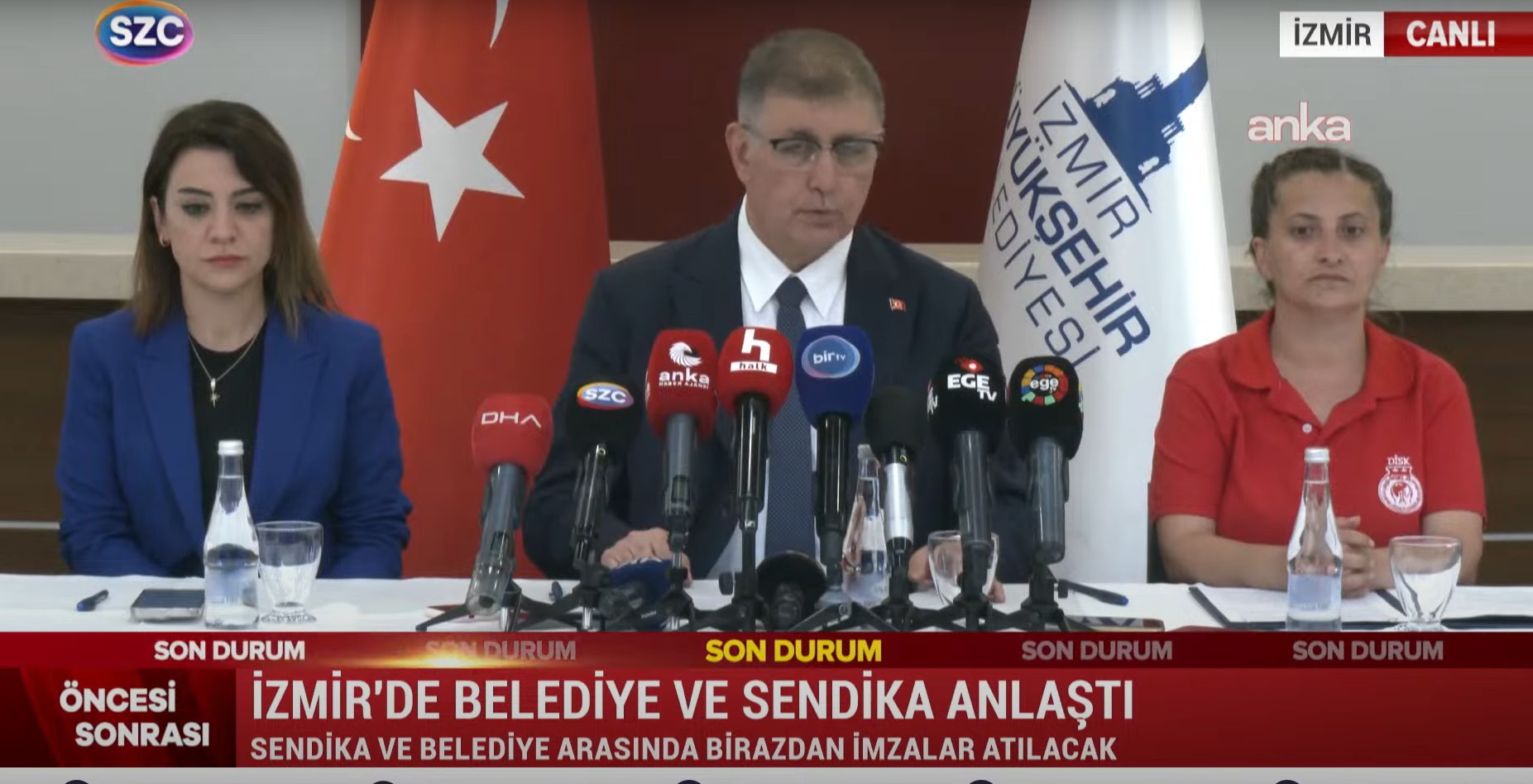 İzmir'de Büyük Grev Sona Erdi: İşçiler ve Belediye Arasında Kritik Uzlaşma Sağlandı!
