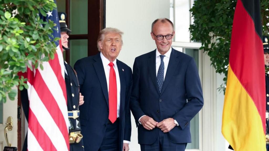Trump Oval Ofisinde Almanya Şansölyesi ile Buluştu Kritik Gündem Başlıkları Masada